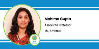IIM, Amritsar, Associate Professor:  Mahima Gupta Interview